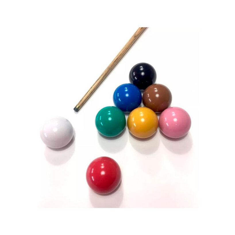 Jogo de bolas de sinuca - lisas e numeradas