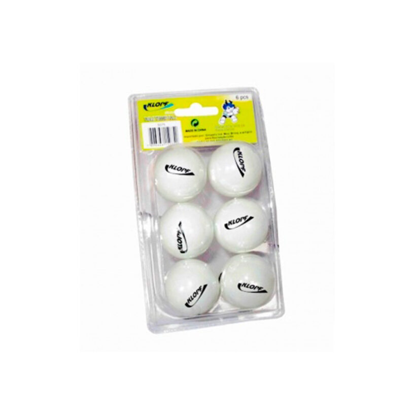 Kit bola tênis de mesa - KL 5075/76