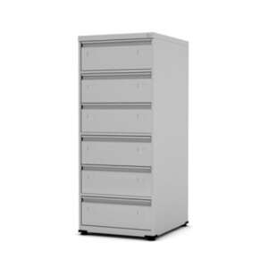 Arquivo de Aço 6 Gavetas P/ Fichas 6X9