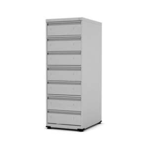 Arquivo de Aço 7 Gavetas P/ Fichas 5X8