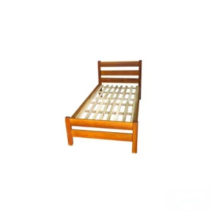 Cama de madeira (solteiro)