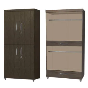 Guarda Roupa 4 Portas e 2 Gavetas AP